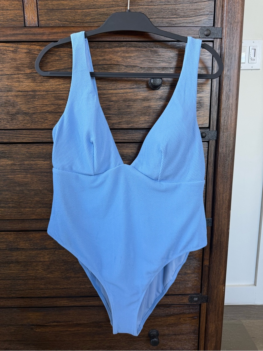 H&M High Leg Ribbed Swimsuit - Picture 2 of 5